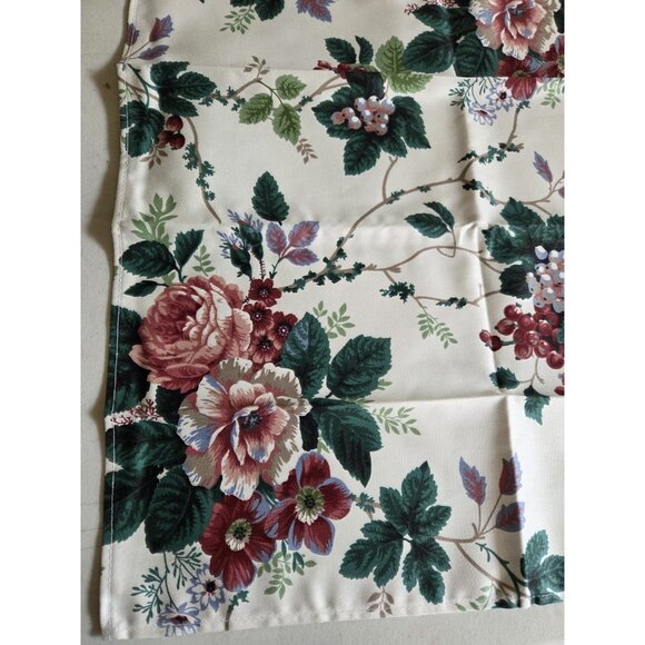 VTG NEW 8 waverly cloth napkins custom Fabric Floral Grapes Cottagecore Classic - Picture 2 of 6